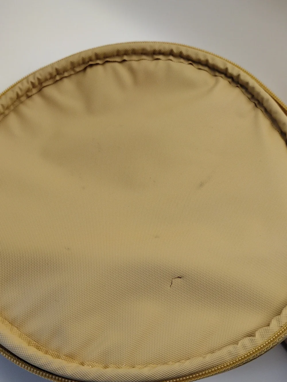 Vintage Givenchy Organza Parfums Cylindrical Cosmetic Toiletry Travel Bag