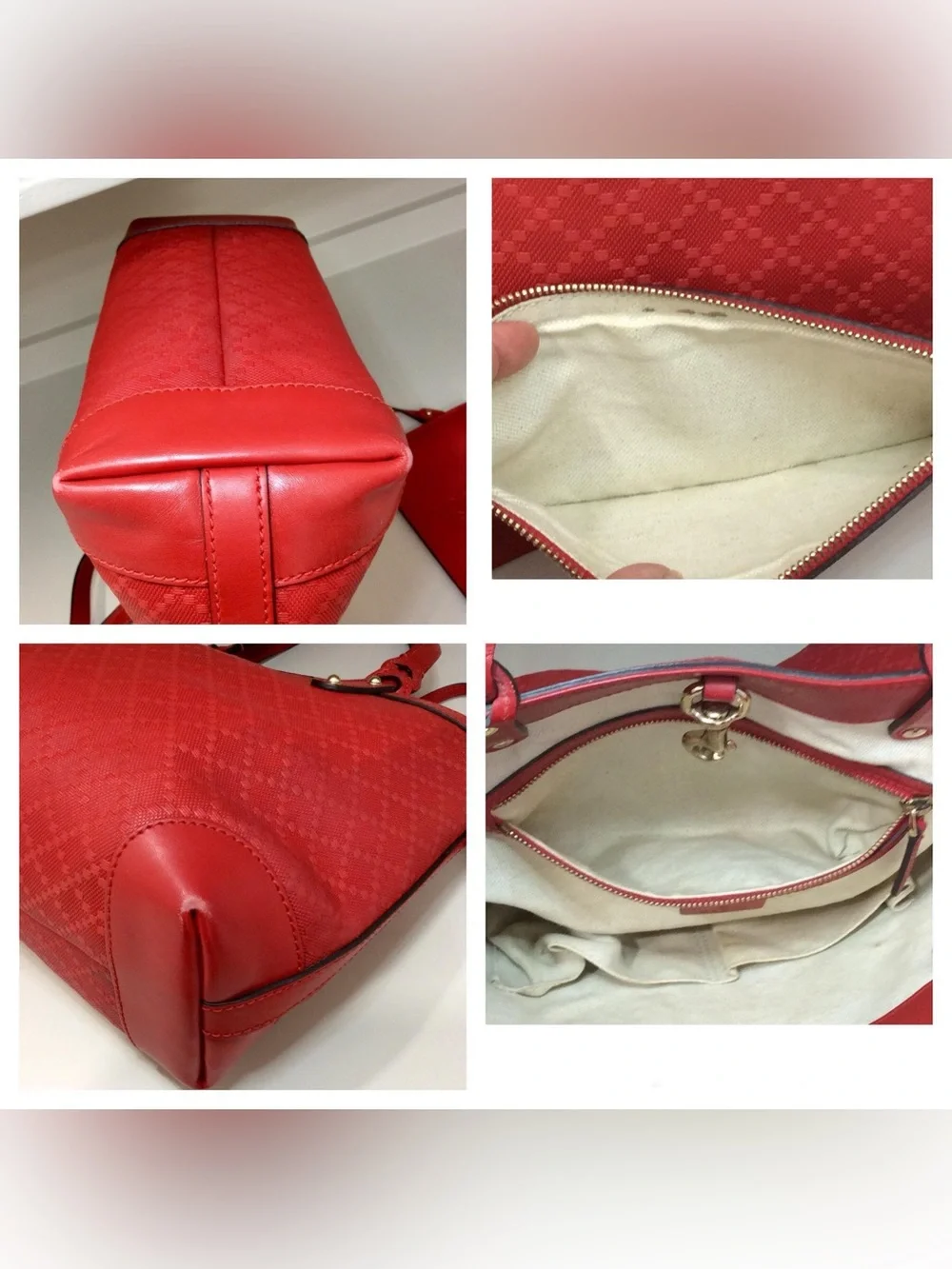 Gucci slip exterior tag