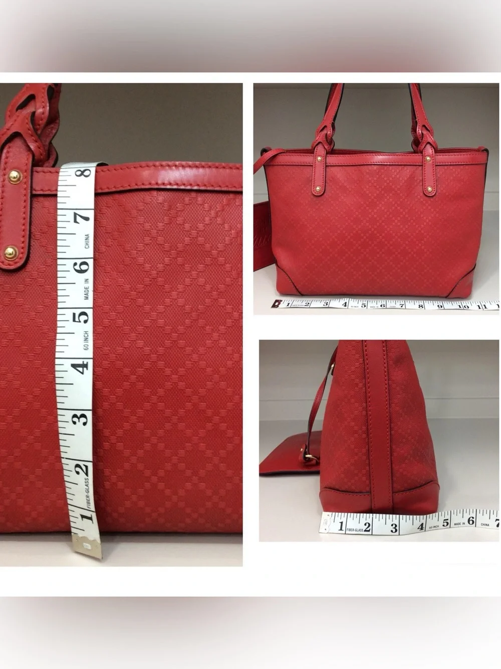 Gucci claw 	•	interior bag