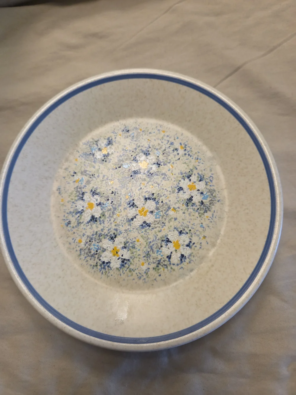 Lenox Vintage Temper-ware  Stoneware Salad Plate Plates Set of 2 Dewdrops