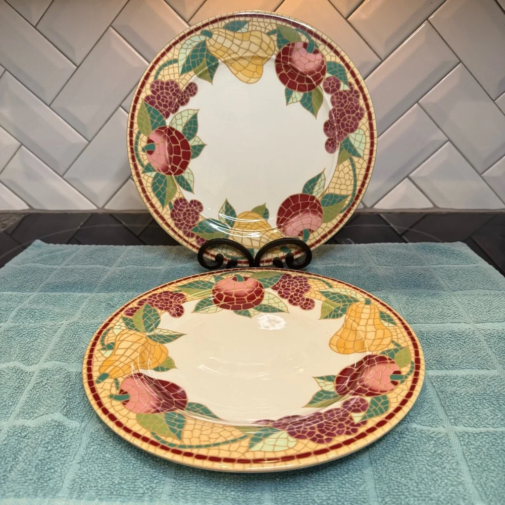 Pier 1 Imports Mosaic Fruit 10 1/2