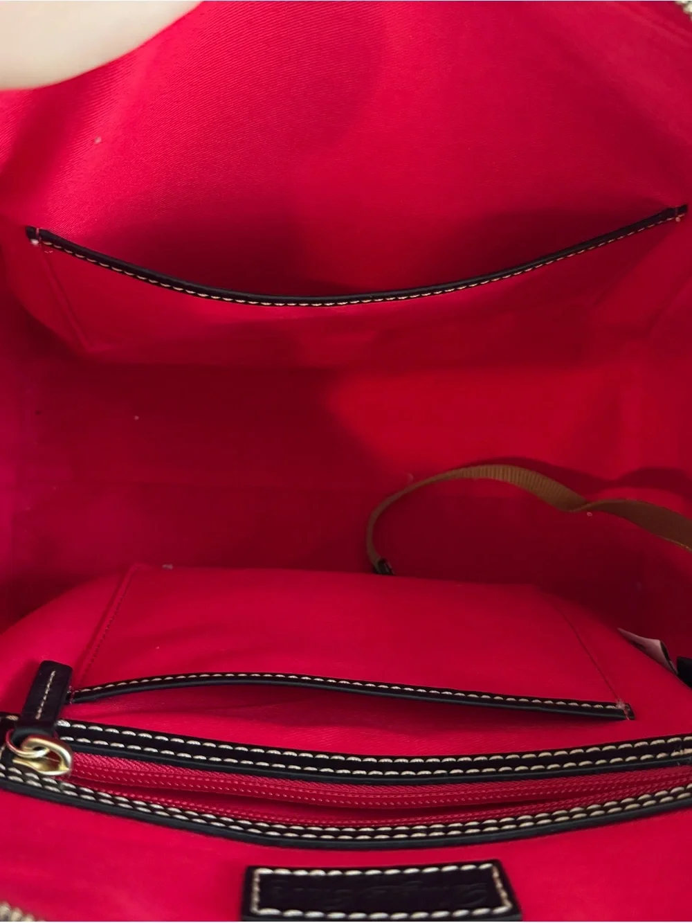 LIKE-NEW - DISNEY PARKS x DOONEY & BOURKE WDW 50th ANNIVERSARY EMBOSSED SATCHEL