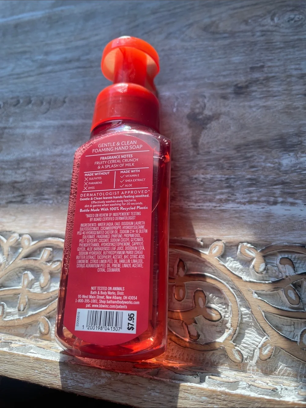 Bath & Body Works fragrant foaming