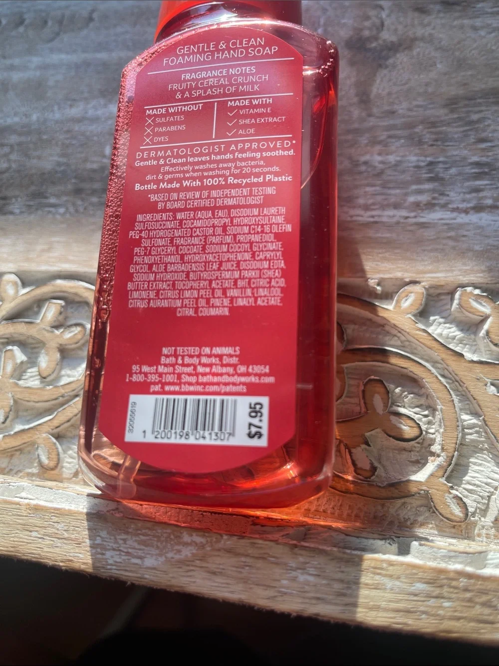 Bath & Body Works fragrant foaming