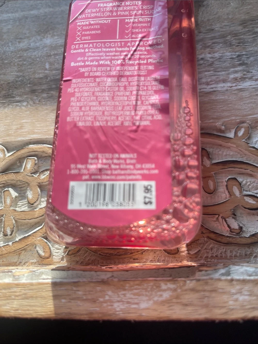 Bath & Body Works foaming hand