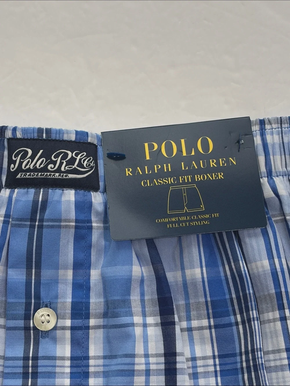 Polo Ralph Lauren tags crotch classic