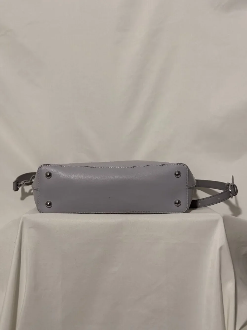 Vera Bradly Composition Satchel in Dove Gray