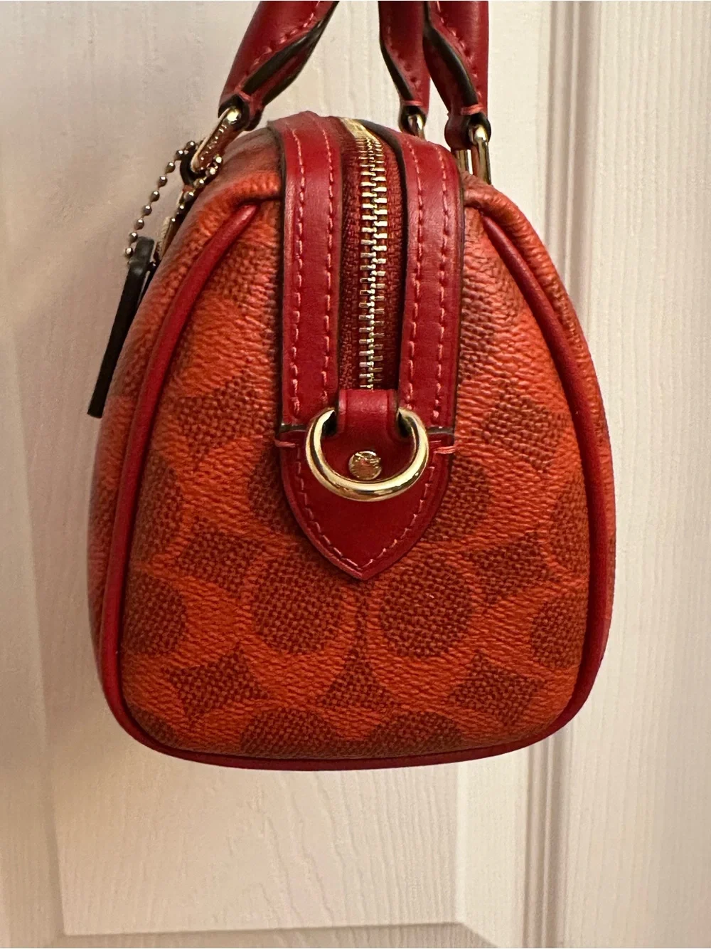 Coach compact satchel
