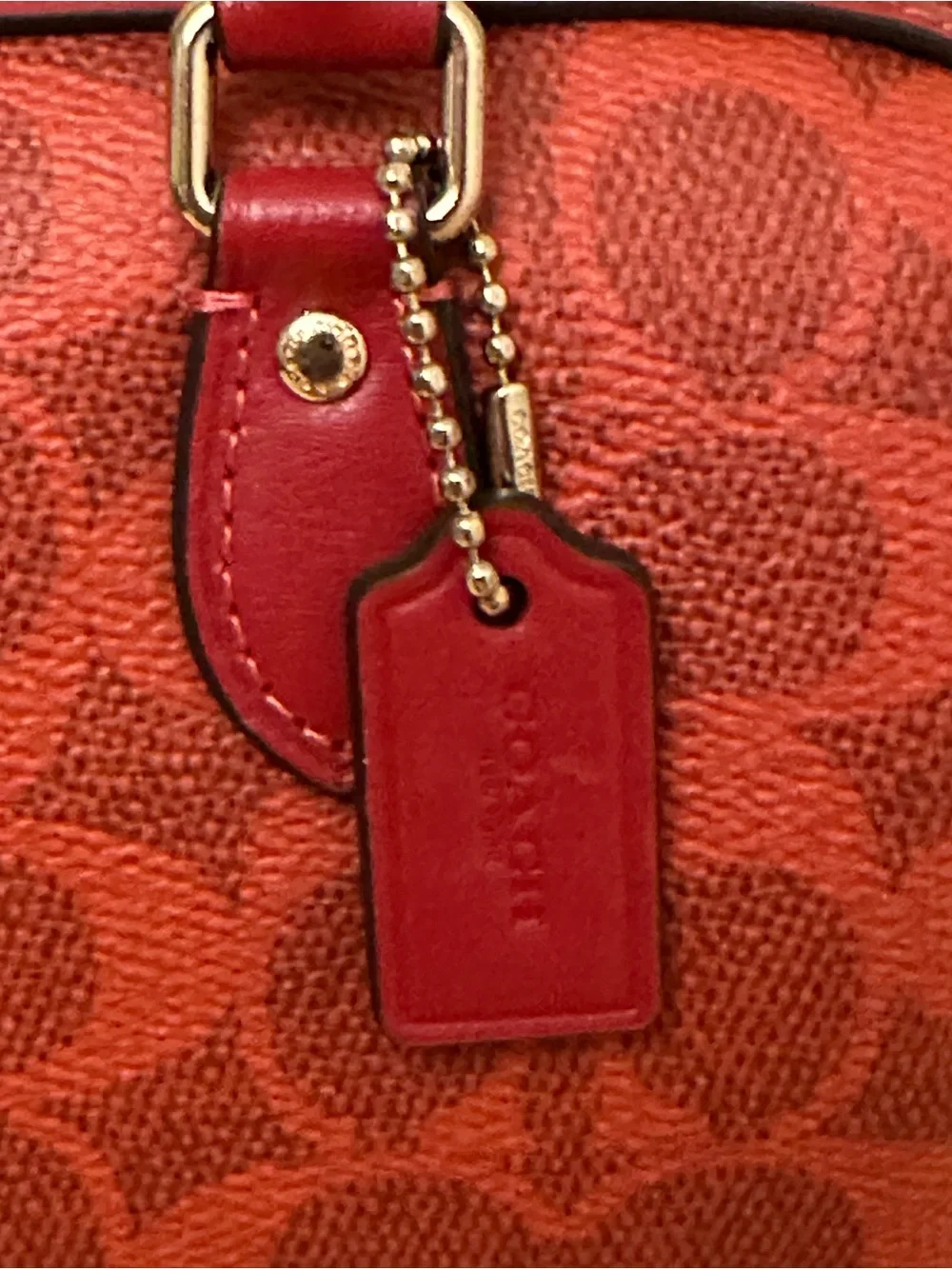 Coach compact satchel