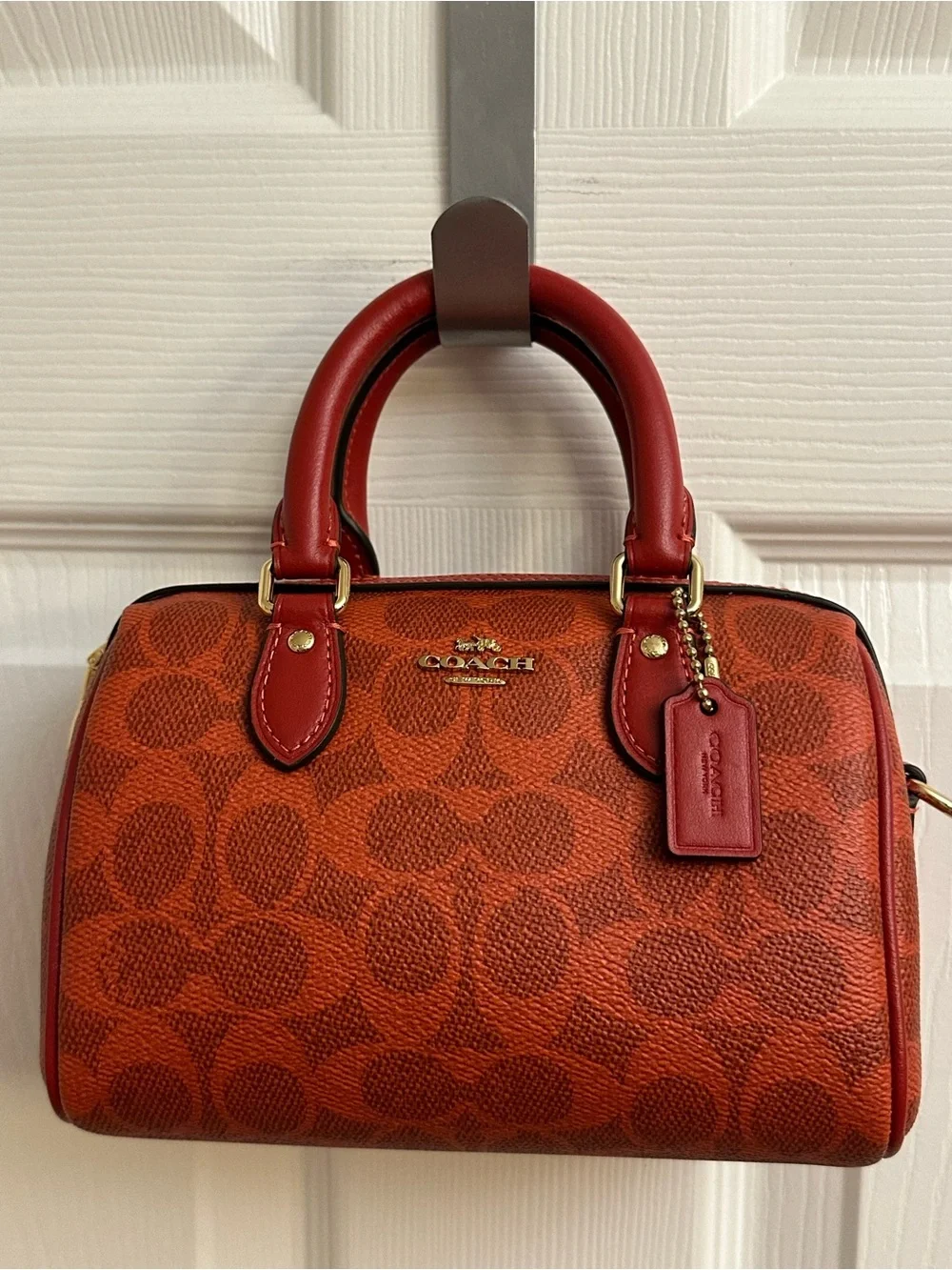 Coach compact satchel