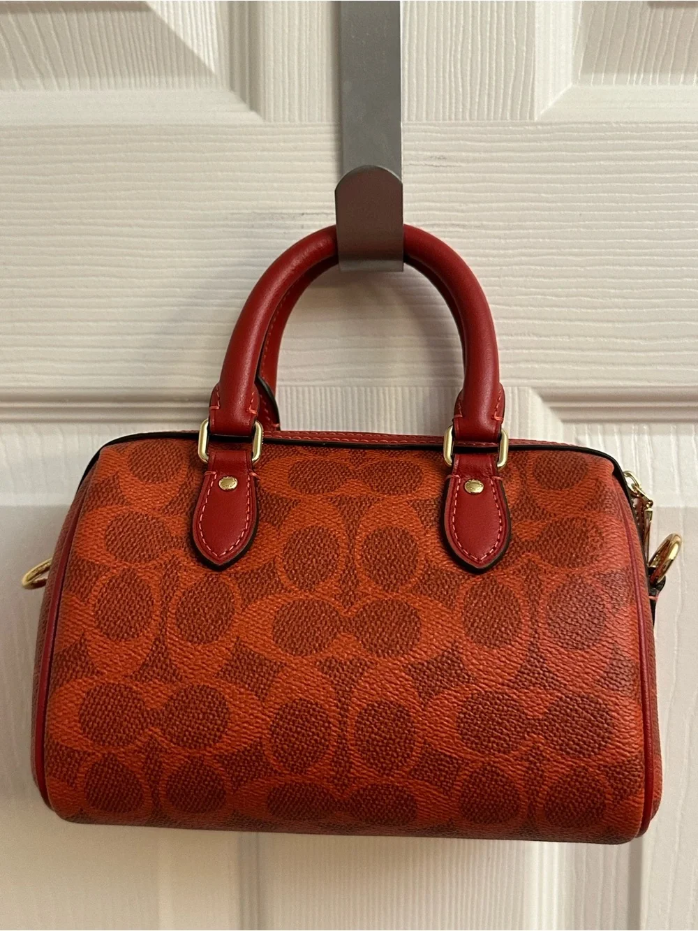 Coach compact satchel