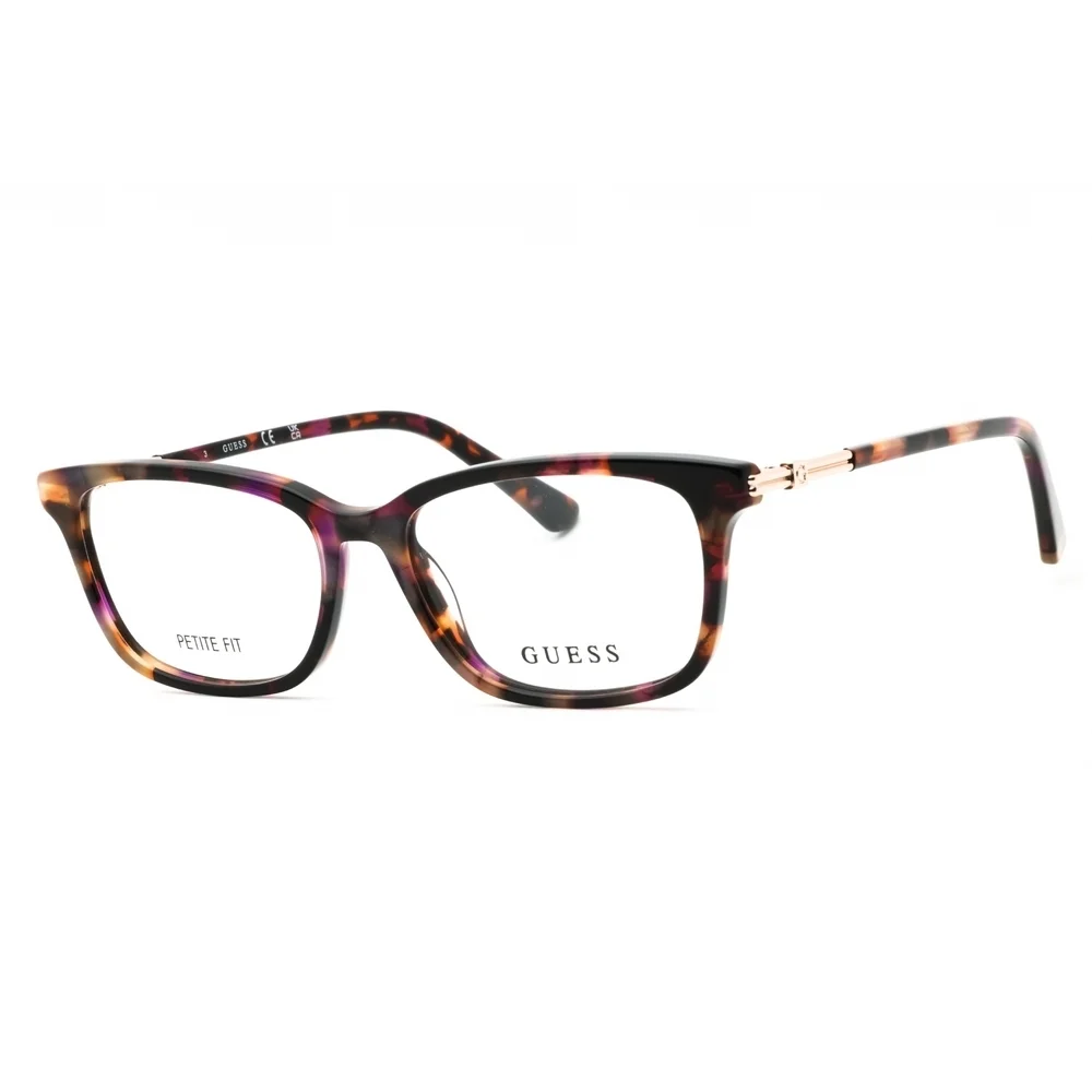 NWT Guess GU2907 Violet Rectangle 50mm Eyeglasses