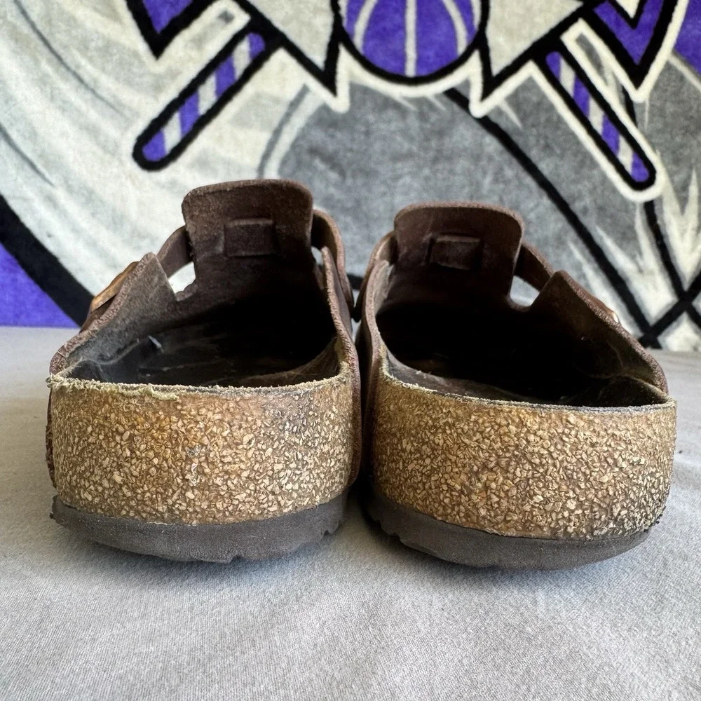 Size 46/M13 - Birkenstock Boston Brown Sandal Habana