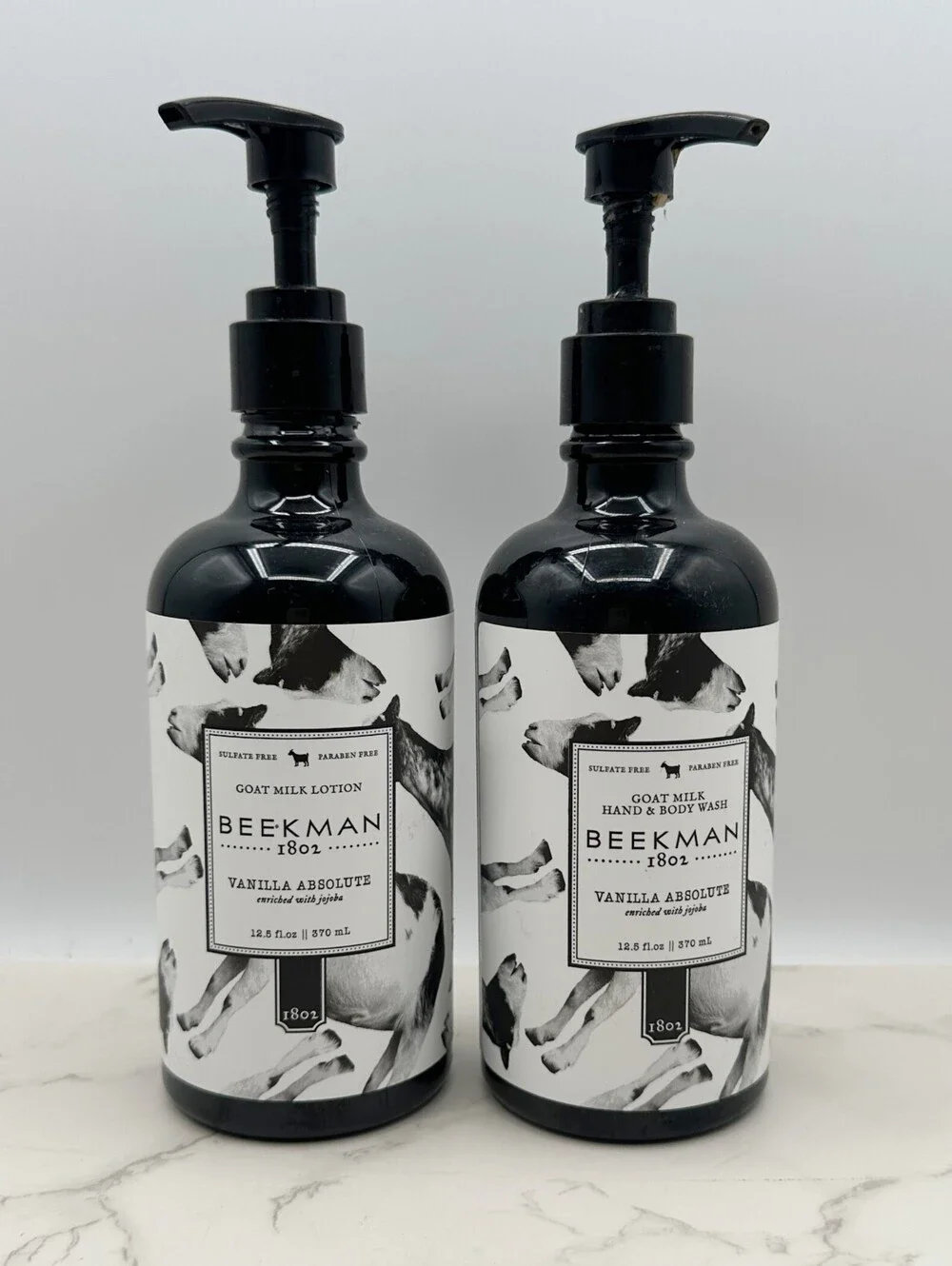 Beekman Vanilla Absolute Body & Hand Wash and Lotion Set