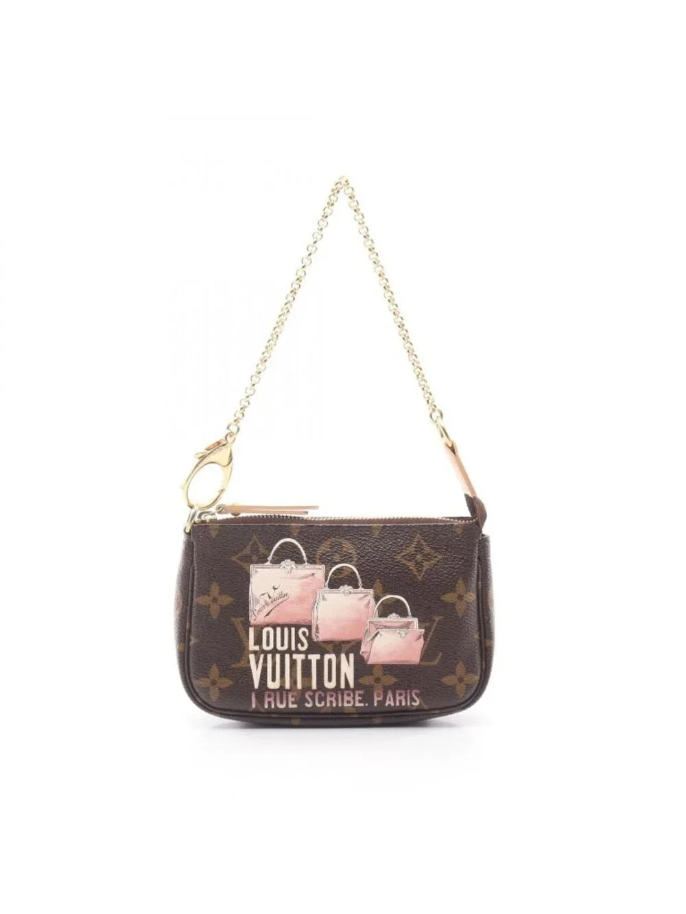 Louis Vuitton Handbag Mini Pochette Accessoires Monogram Leather