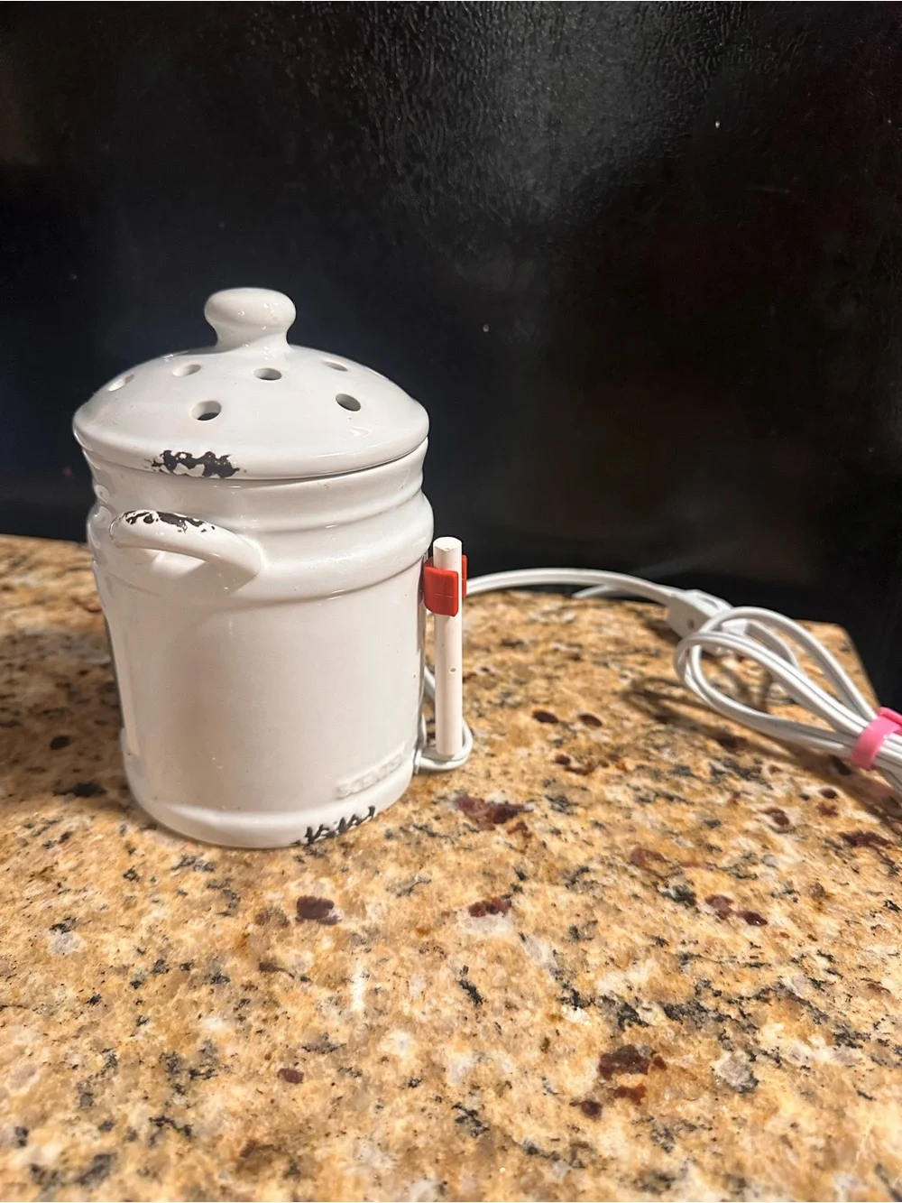Scentsy white ceramic