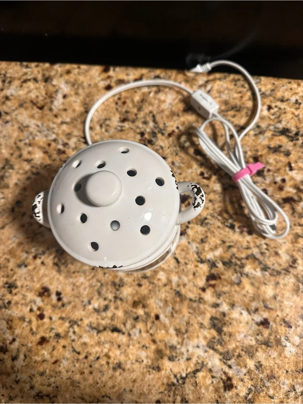 Scentsy white ceramic