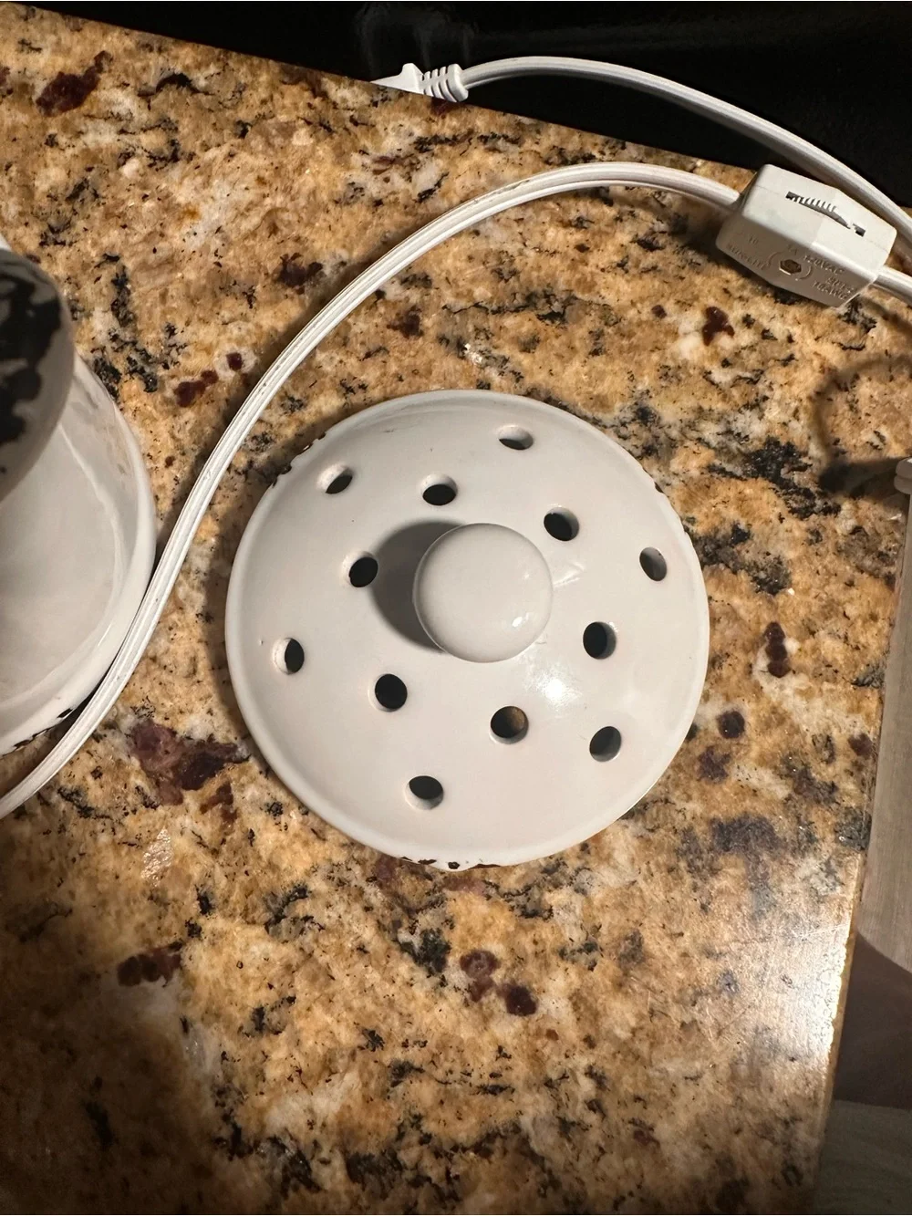 Scentsy white ceramic