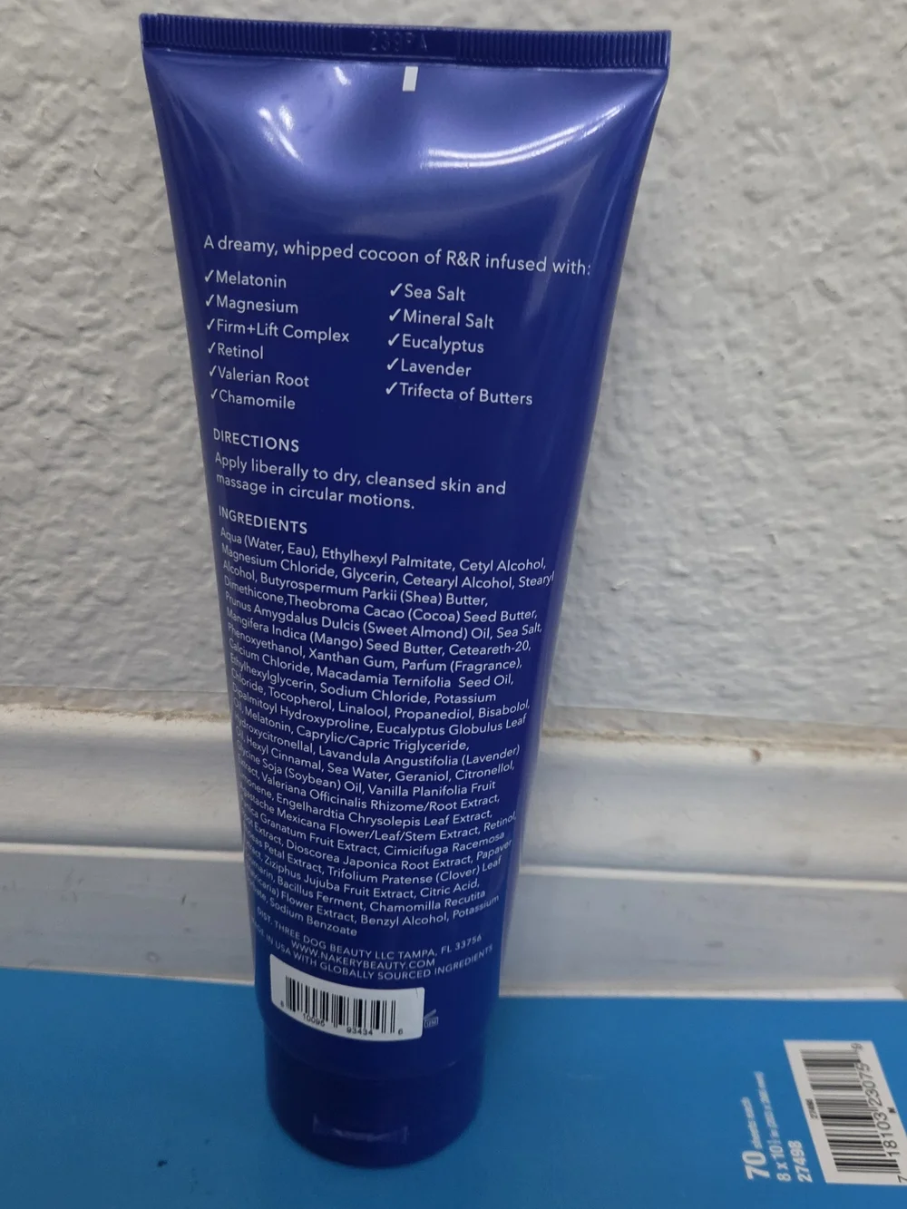 Nakery Body Balm Magnesium and Melatonin