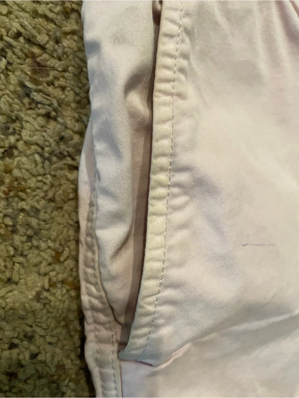 J Crew Mens small Fair Trade light pink dock shorts