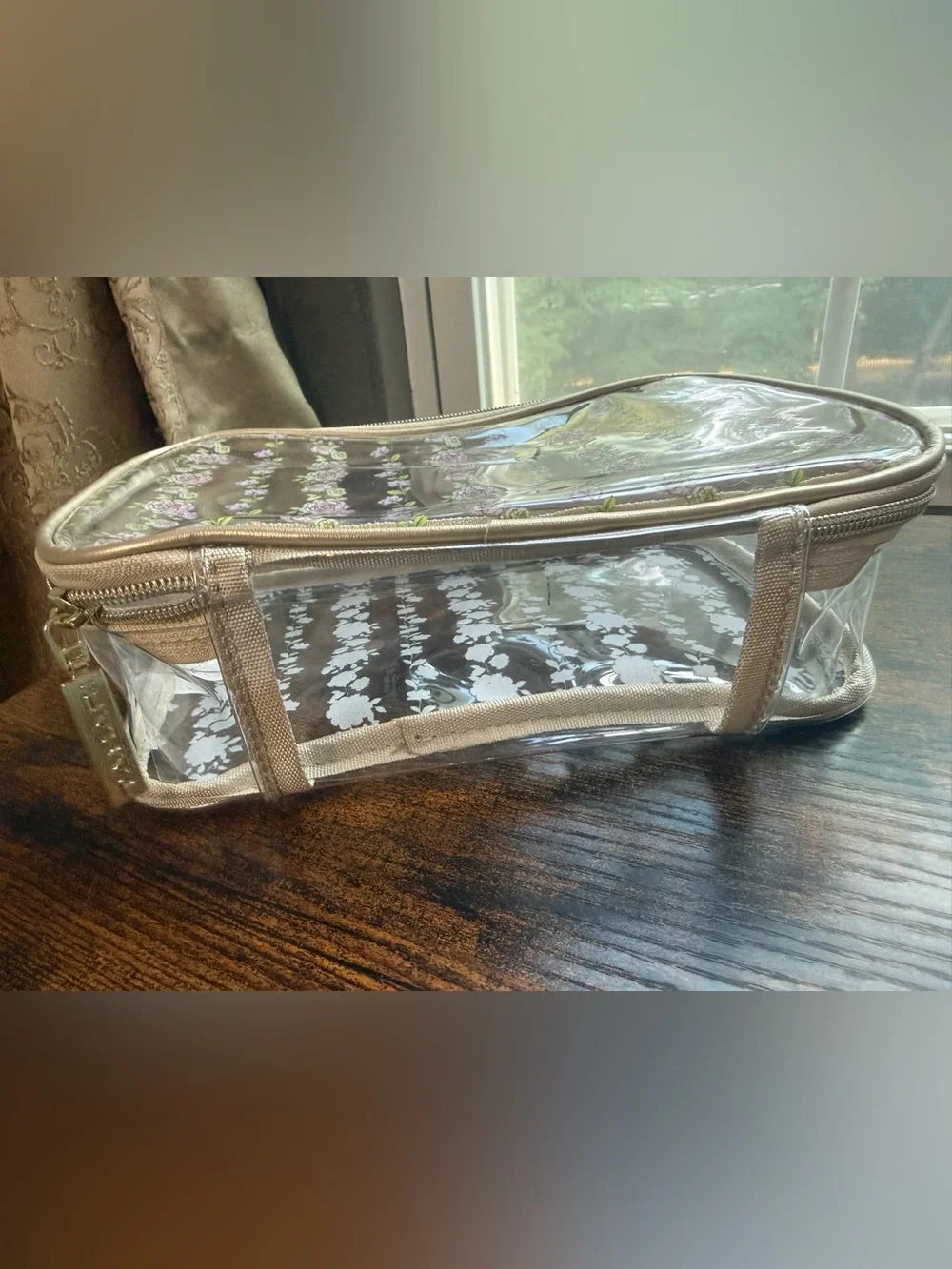 Tahari clear vinyl