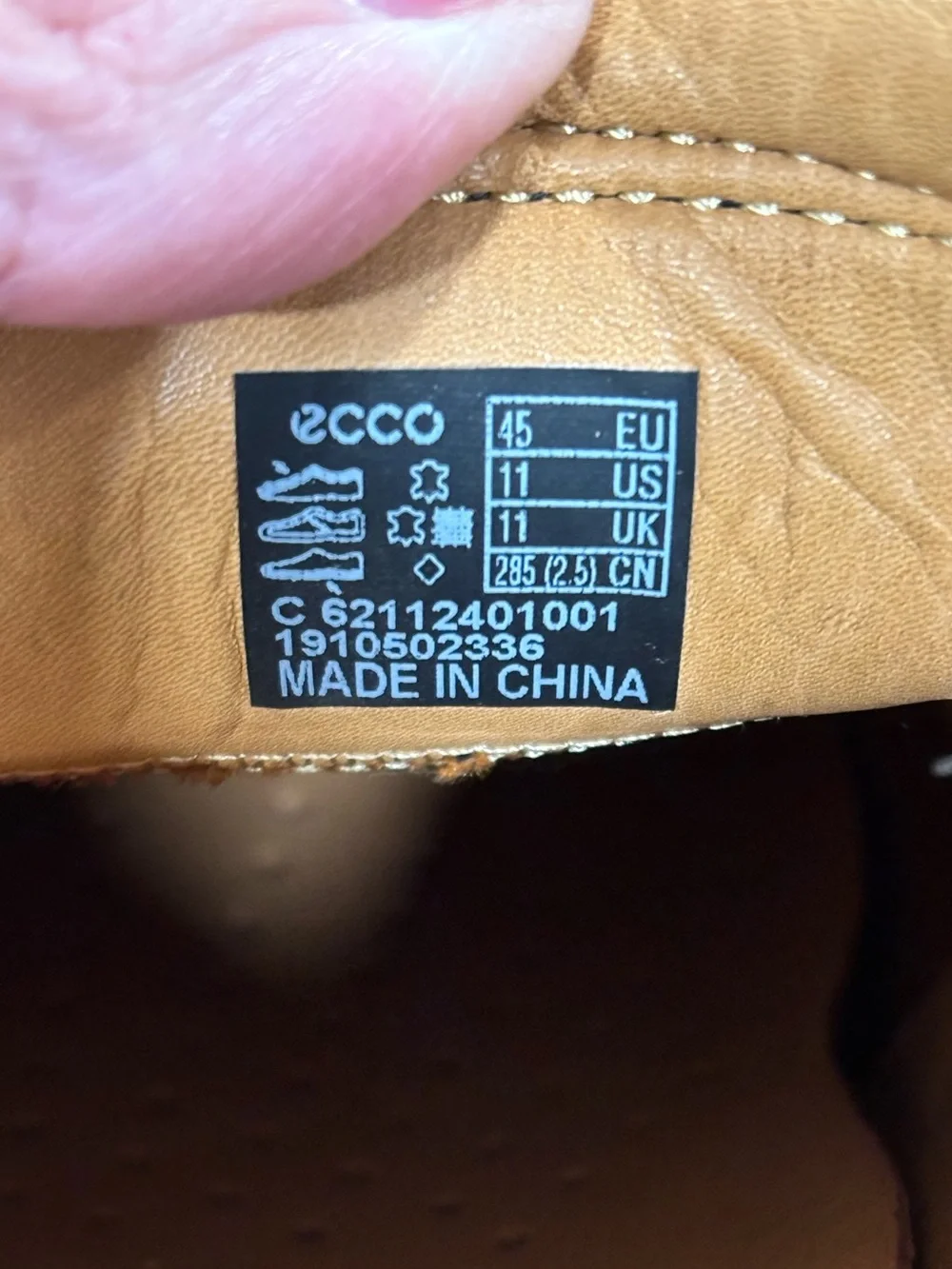 Ecco holton apron