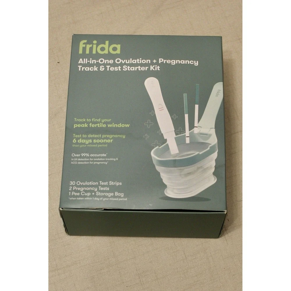 Frida Fertility Ovulation + Pregnancy Test and Track Set New/Open Box