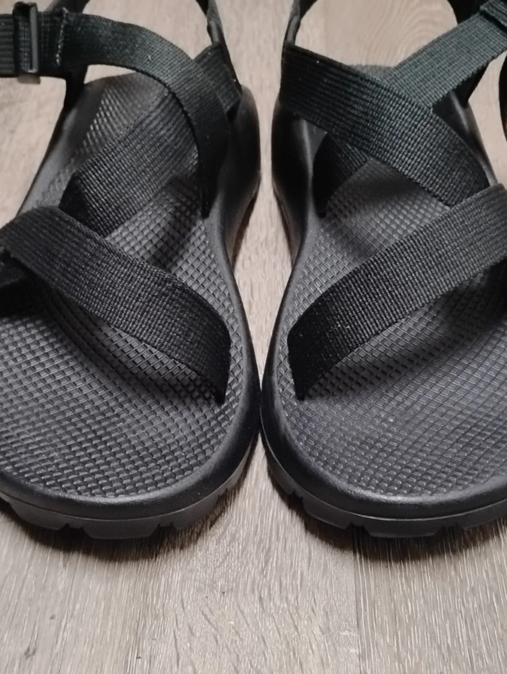 Chaco Black Strappy Sandals