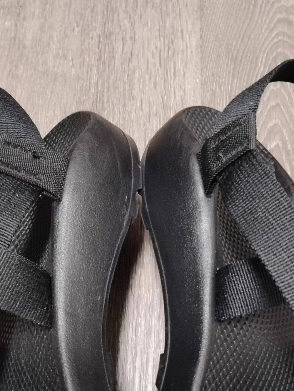 Chaco Black Strappy Sandals