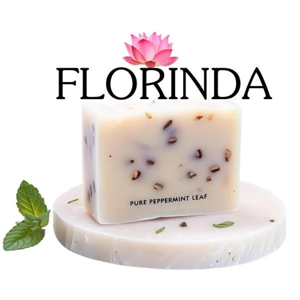 Florinda Beauty Pure Peppermint Leaf Handmade Soap