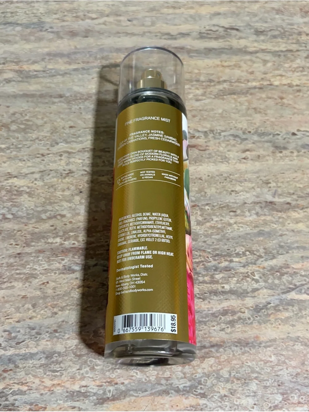 Bath & Body Works Brightest Bloom Fragrance Mist & Pure Wonder Body Cream Duo