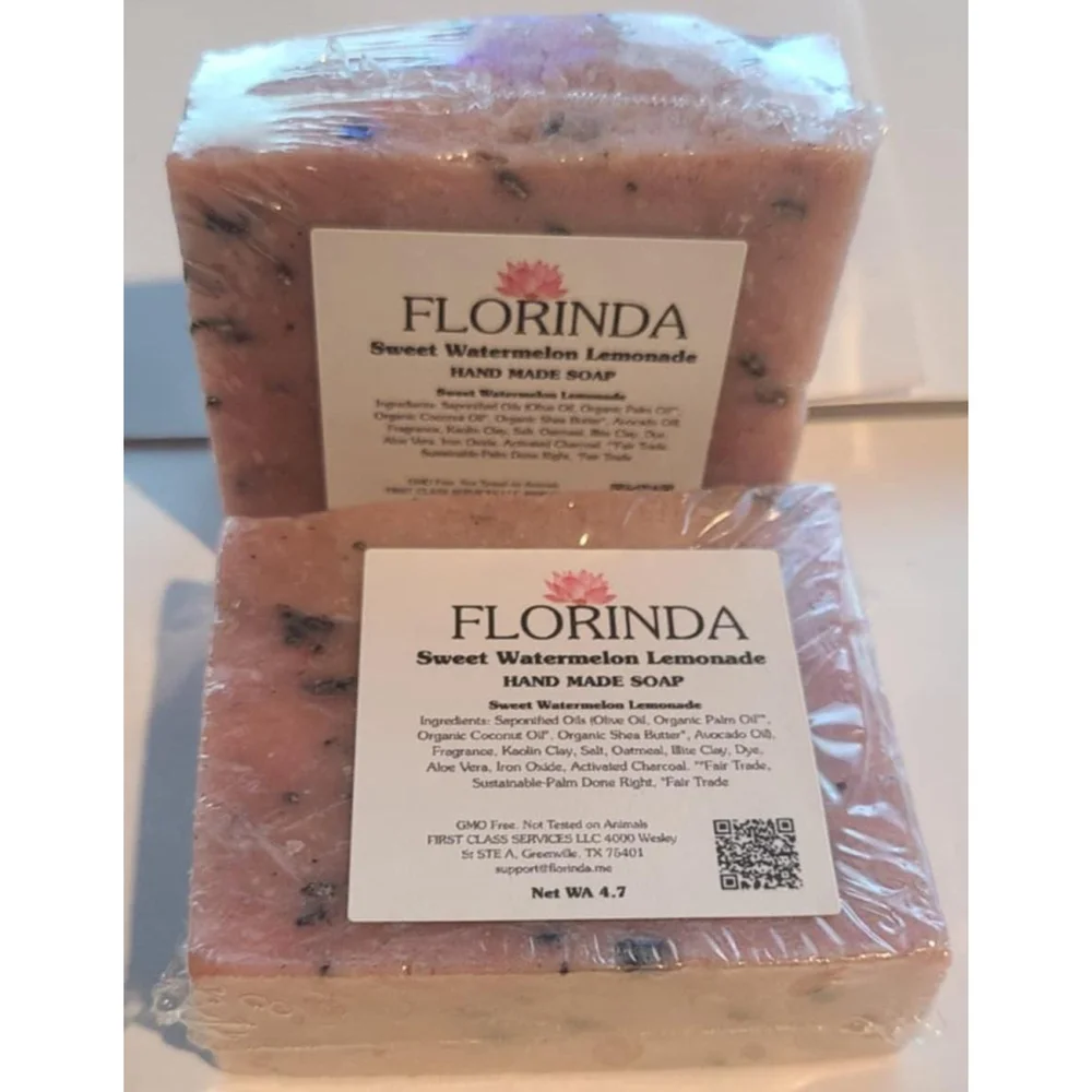Florinda Beauty Sweet Watermelon Lemonade Handmade Soap