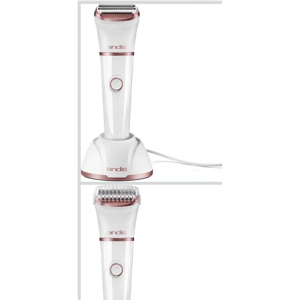 Andis 31015 Women's 6-Piece Wet + Dry Shaver FACTORY SEALED