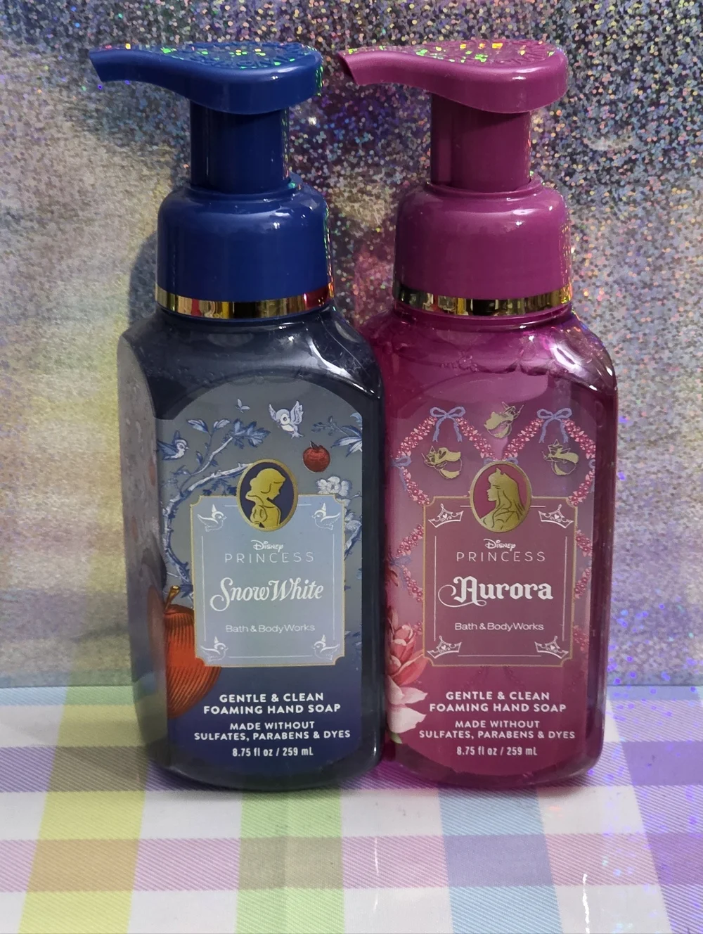 Bath Body Works Disney Classic Princess Foaming Hand Soaps Set Aurora Snow White