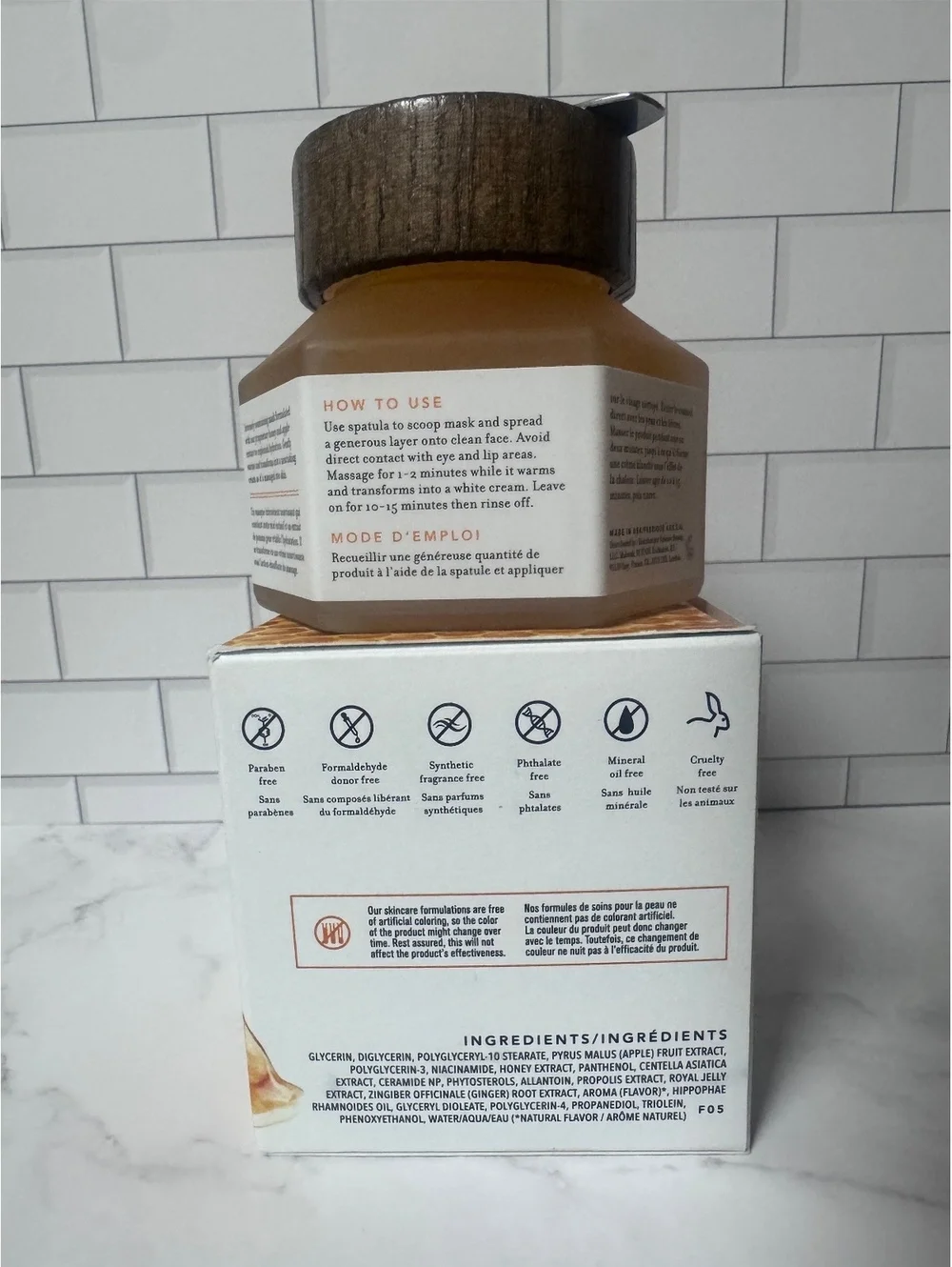 Farmacy Honey Potion Plus Ceramide Hydration Mask 4.1 oz / 117g NEW