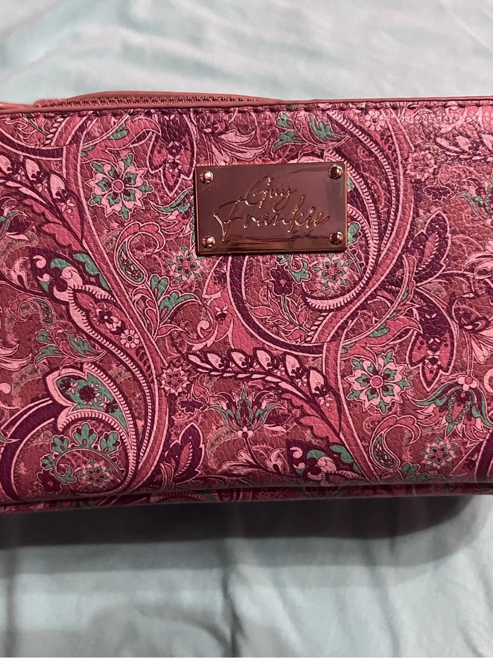 NWOT Guy Frankie vanity case, makeup and toiletries