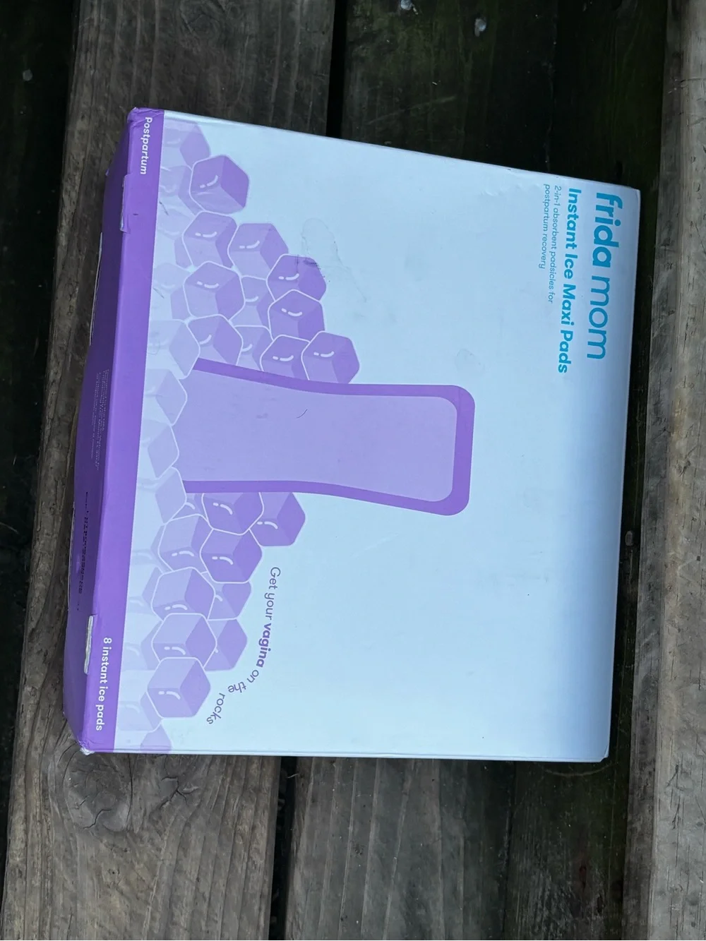 New in the box InstantIce Maxi Pads - Purple