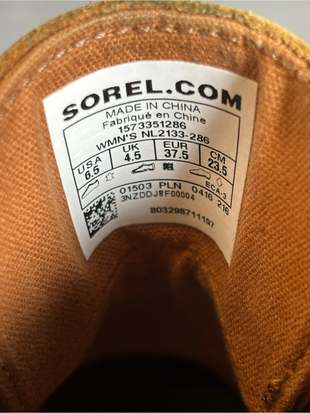 Sorel out about