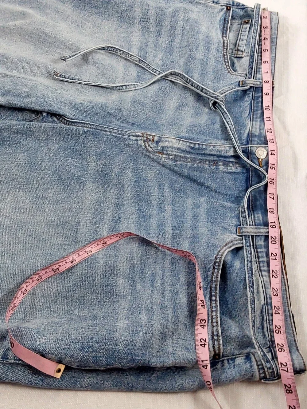 Torrid High-Rise Baggy Tie-Waist Jean