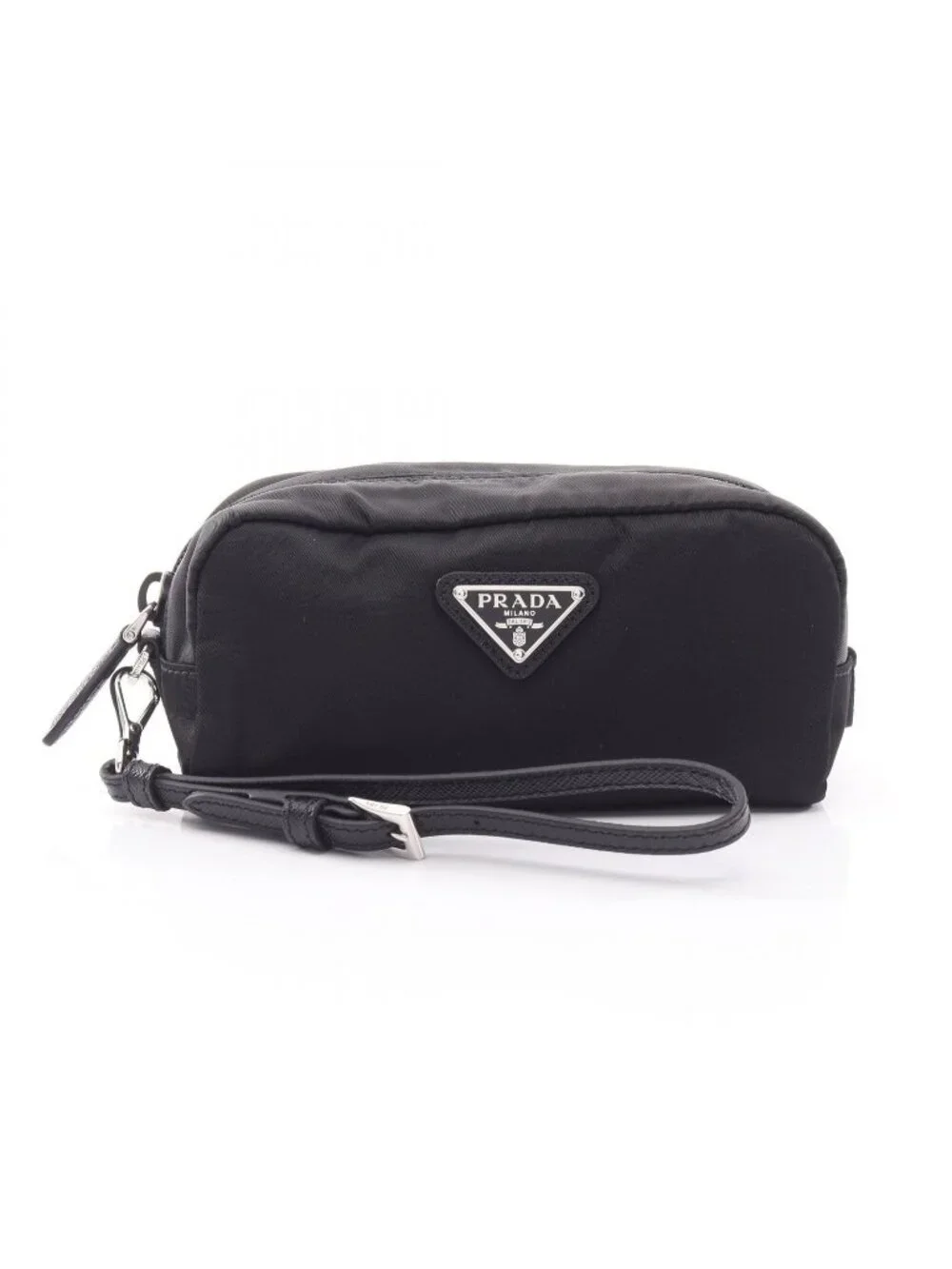 Prada Pouch Nylon Leather