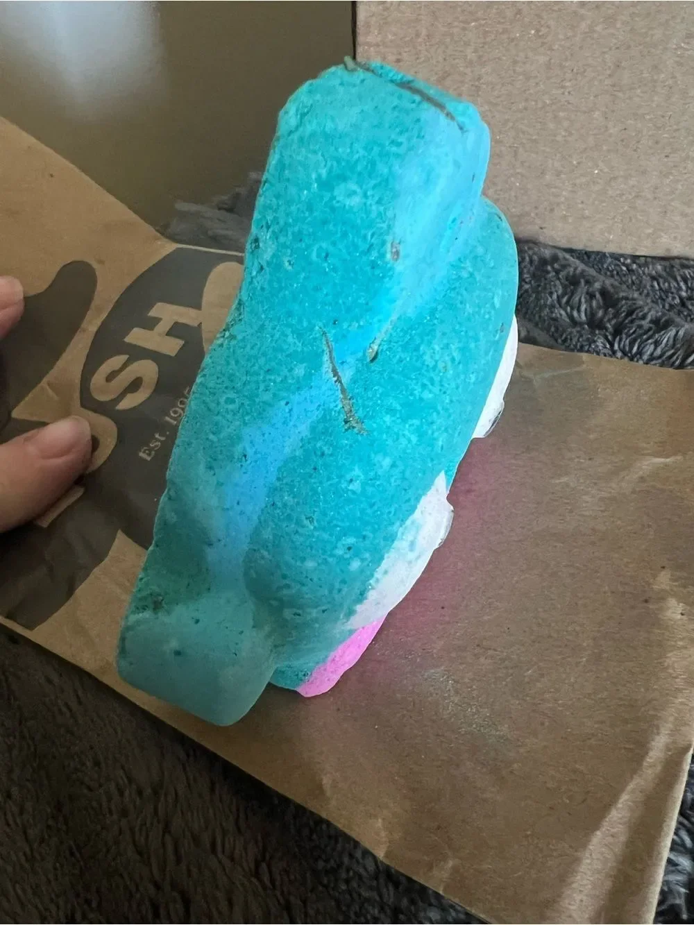 Lush hangyodon bath