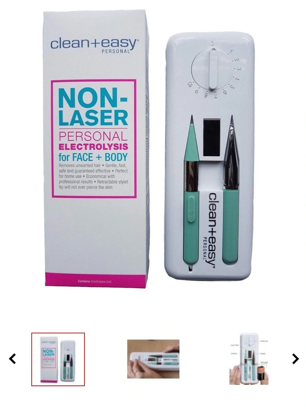 Clean+easy electrolysis precise use