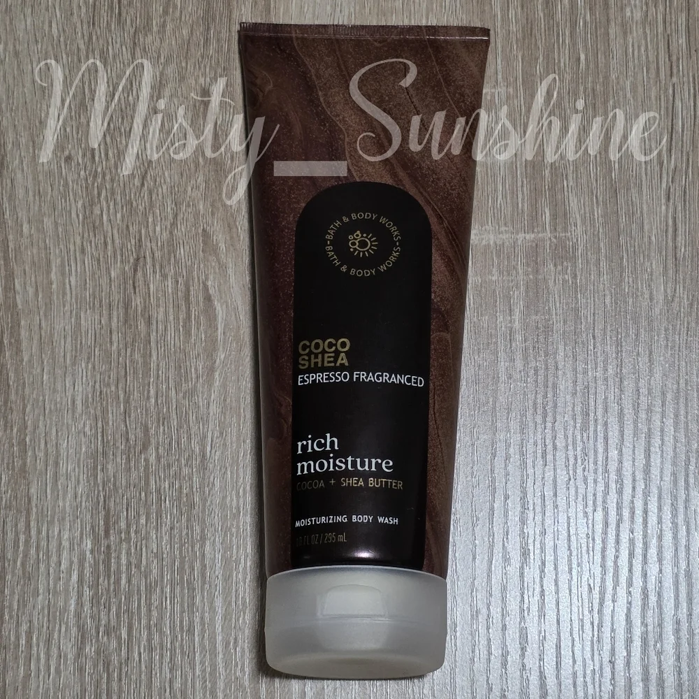 Bath Body Works Coco Shea Espresso Moisturizing Body Wash 10oz NEW RARE