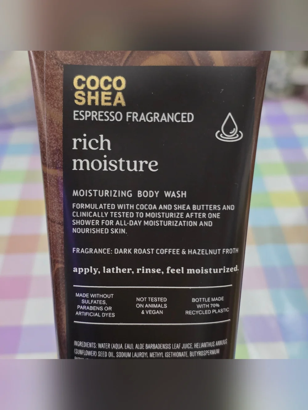Bath Body Works Coco Shea Espresso Moisturizing Body Wash 10oz NEW RARE