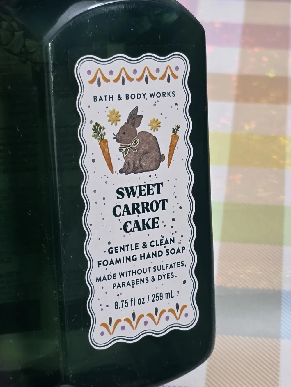 Bath & Body Works Sweet Carrot Cake Foaming Hand Soap 8oz NEW RARE