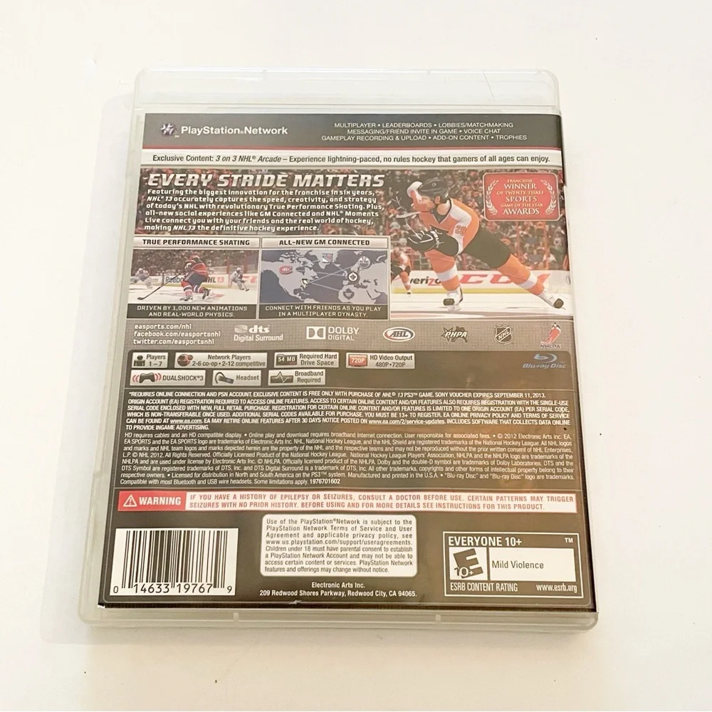 Sony nhl 13