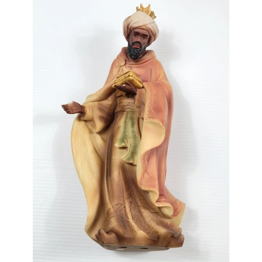 Vintage Member's‎ Mark Sam's Club 10-Piece Nativity Set Hand Painted Christmas