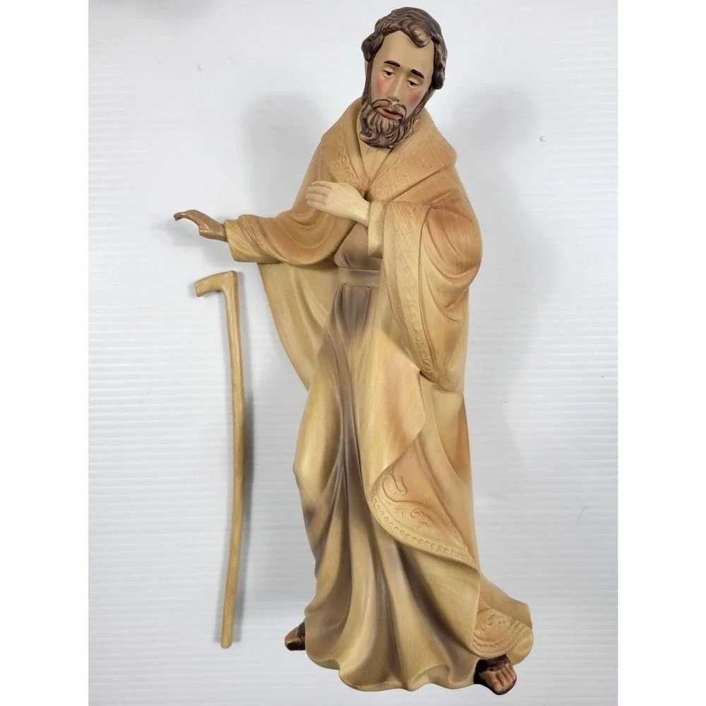 Vintage Member's‎ Mark Sam's Club 10-Piece Nativity Set Hand Painted Christmas