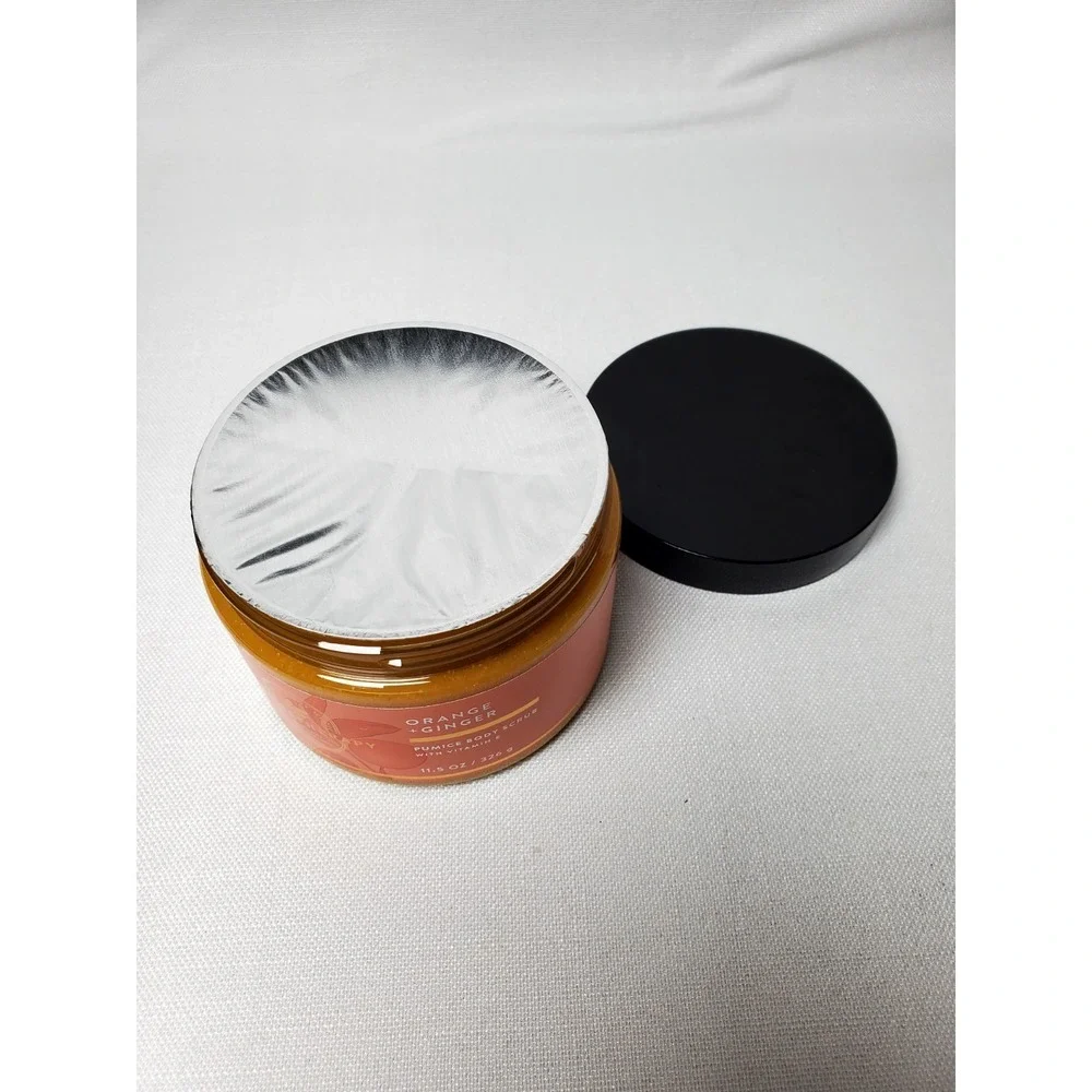 Bath & Body Works Aromatherapy Orange + Ginger Pumice Body Scrub 11.5 oz Discon.