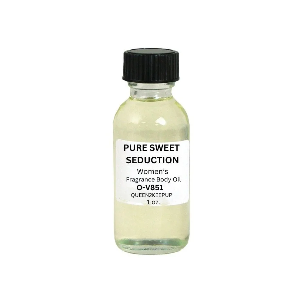 Pure Sweet Seduction Women's Body Oil Fruity, Floral & Romantic Scent 1 oz